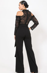 Your Night Sequined Black Sexy Jumpsuit!